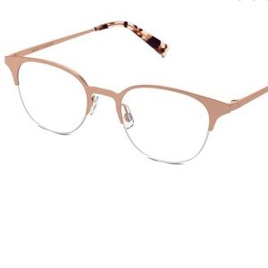 Warby Parker | Violet Rose Gold Rx Frames
